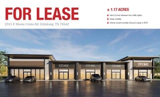 Plus de détails pour 2315 E Monte Cristo Rd, Edinburg, TX - Terrain à louer