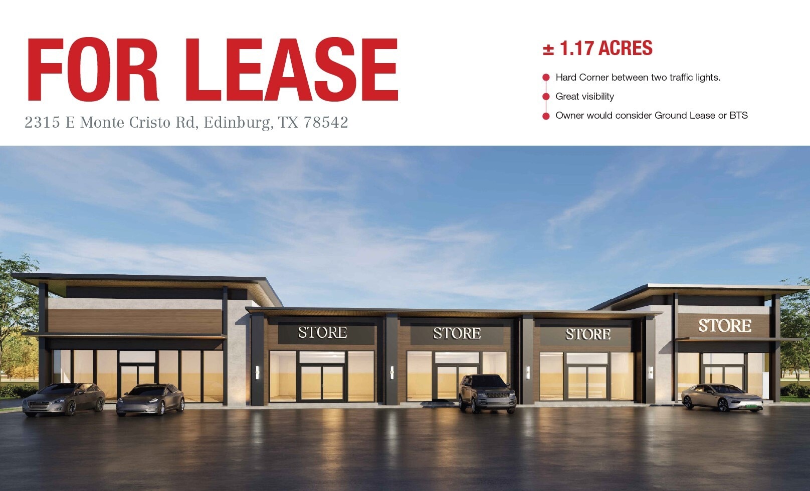 2315 E Monte Cristo Rd, Edinburg, TX for lease Primary Photo- Image 1 of 4