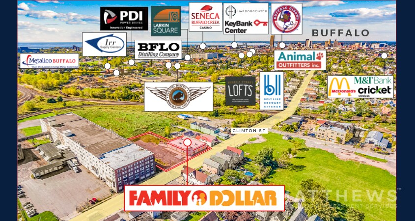 1031 Clinton St, Buffalo, NY à vendre - Photo du bâtiment - Image 3 de 17