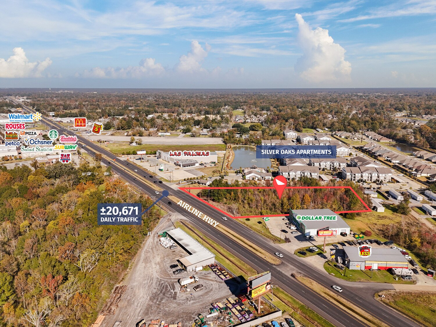 14494 Airline Hwy, Gonzales, LA à vendre Photo principale- Image 1 de 7