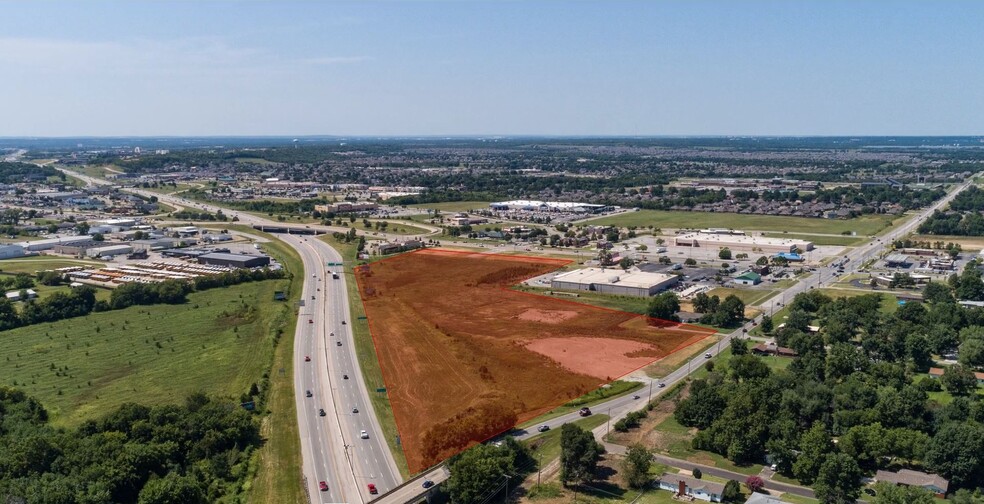 E Kenosha St, Broken Arrow, OK for sale - Aerial - Image 3 of 6