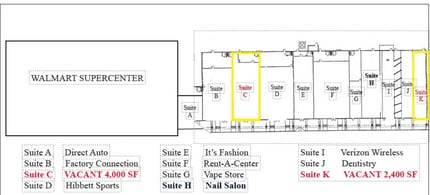 3710 E Main St, Blytheville, AR for lease Floor Plan- Image 1 of 1