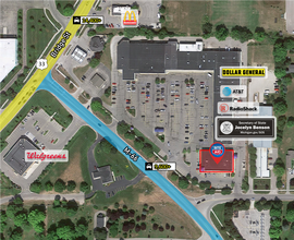 195 M 66 N, Charlevoix, MI - Aérien  Vue de la carte - Image1