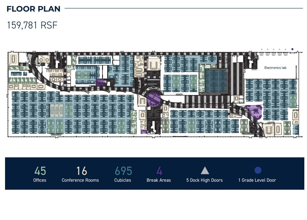 16550 W Bernardo Dr, San Diego, CA à louer Plan d’étage- Image 1 de 1