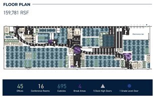 16550 W Bernardo Dr, San Diego, CA à louer Plan d’étage- Image 1 de 1