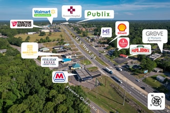 3309 W Main St, Dothan, AL - AÉRIEN  Vue de la carte - Image1