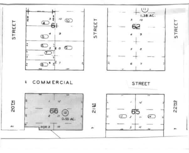 2001-2031 Commercial St, San Diego, CA for lease - Plat Map - Image 2 of 9