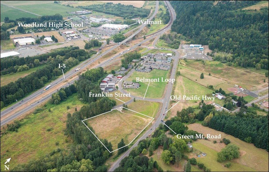 1838 Franklin St, Woodland, WA for sale - Aerial - Image 1 of 1