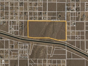 Gross Rd, Phelan, CA - AERIAL  map view
