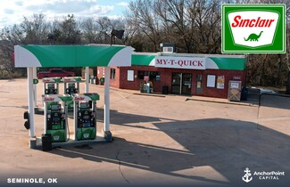 Plus de détails pour 1001 N Harvey Rd, Seminole, OK - Vente au détail à vendre