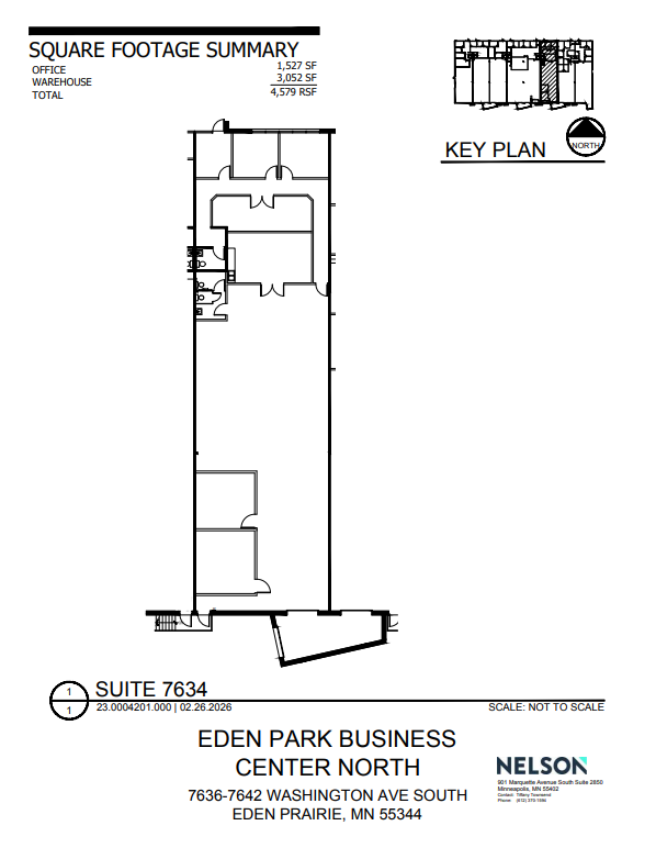 7630-7674 Washington Ave S, Eden Prairie, MN for lease Floor Plan- Image 1 of 1
