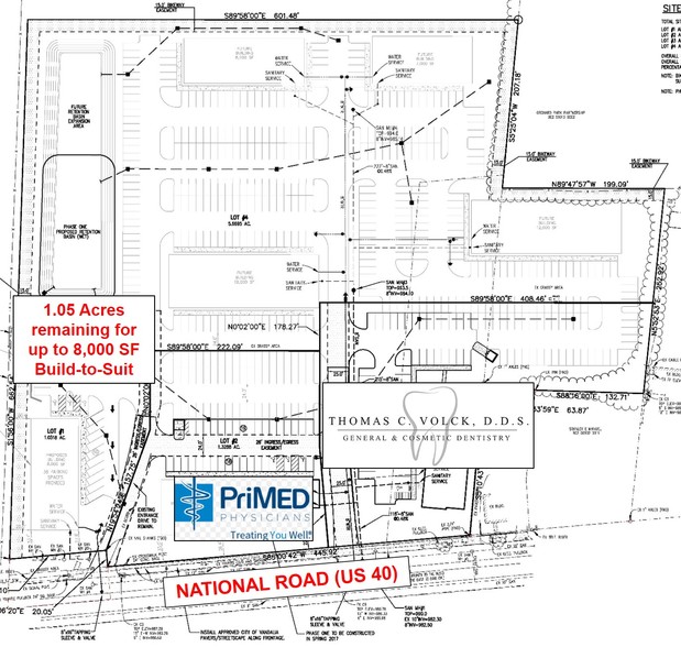 235 W National Rd, Vandalia, OH à vendre - Plan de site - Image 2 de 2