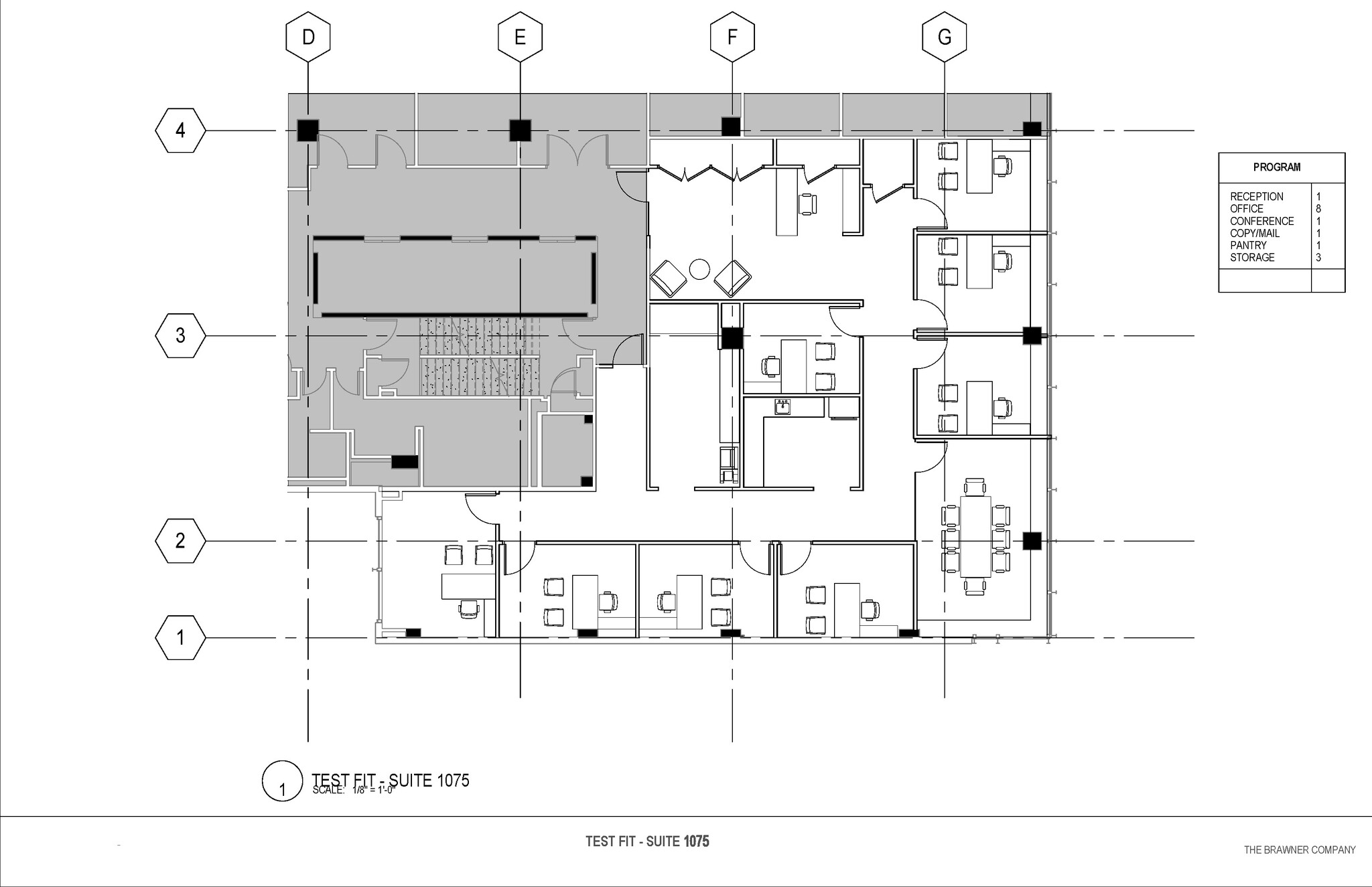 888 17th St NW, Washington, DC for lease Floor Plan- Image 1 of 1