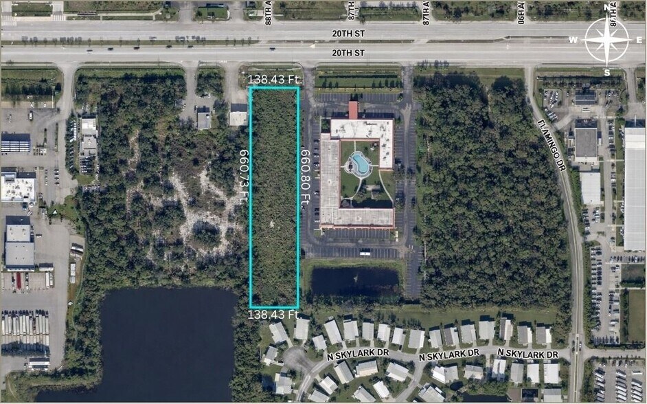 8799 20th St, Vero Beach, FL à vendre - Aérien - Image 2 de 3
