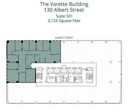 130 Albert Street Ottawa on, Ottawa, ON for lease Floor Plan- Image 2 of 4