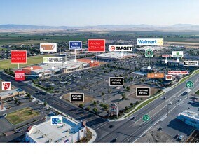 1301 W Pacheco Blvd, Los Banos, CA - AERIAL  map view