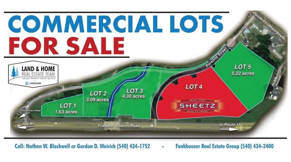 Friedens Church, Mount Crawford, VA à louer - Plan cadastral - Image 2 de 5