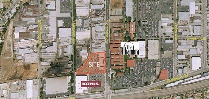 1127-1131 S Fremont Ave, Alhambra, CA - Aérien  Vue de la carte