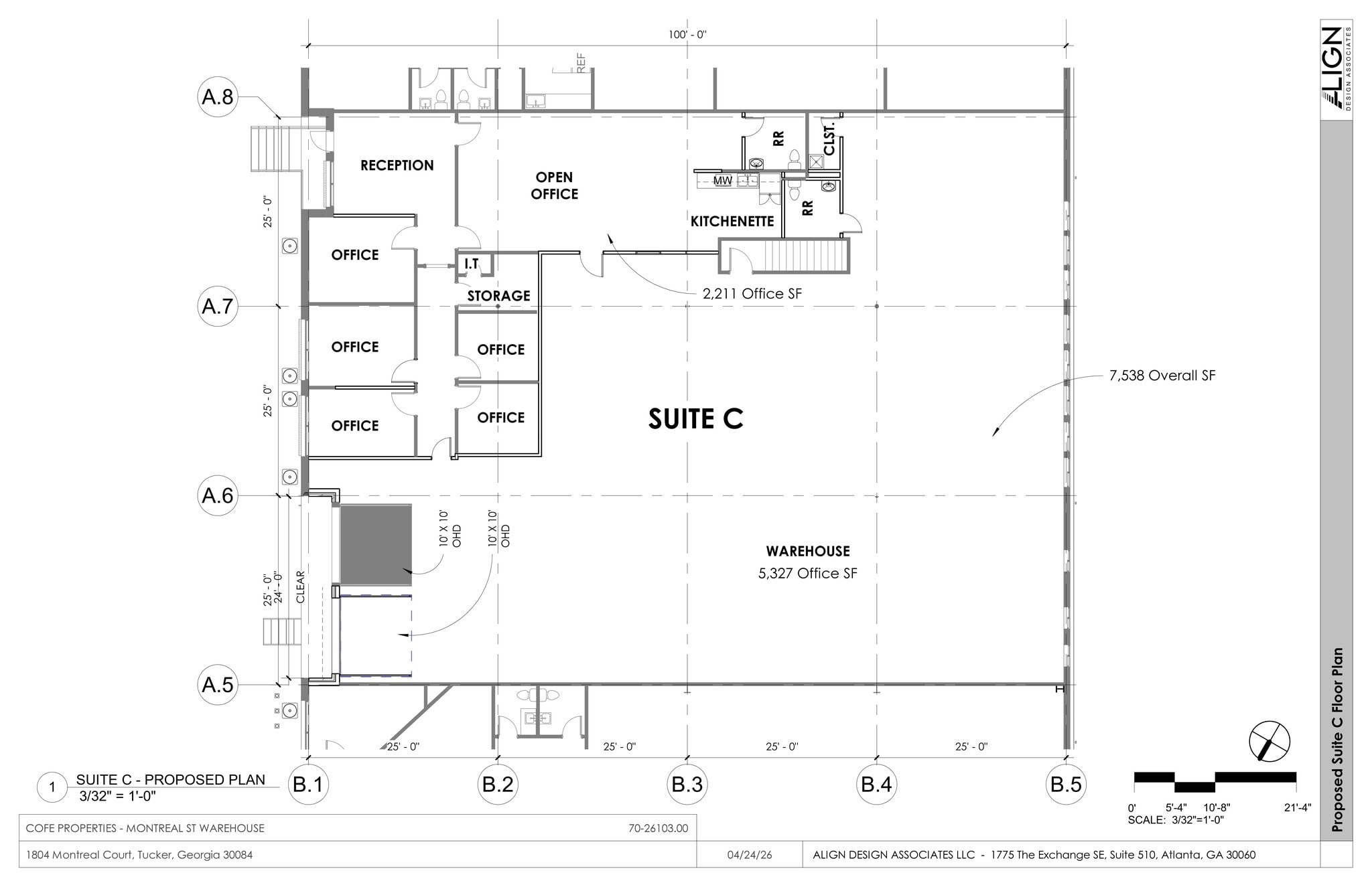1804 Montreal Ct, Tucker, GA à louer Plan de site- Image 1 de 1