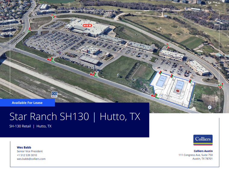 Star Ranch SH130 Pad Sites, Hutto, TX for sale - Building Photo - Image 1 of 1