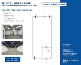 100 E Felix St, Fort Worth, TX for lease Interior Photo- Image 1 of 1