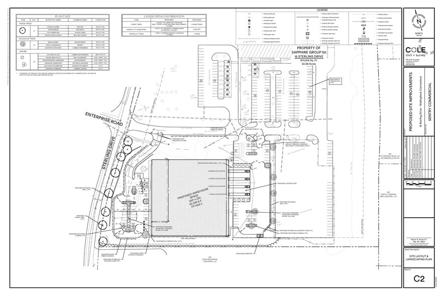 15 Sterling Dr, Wallingford, CT for lease - Site Plan - Image 3 of 3