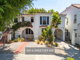 Plus de détails pour 806-814 N Sweetzer Ave, West Hollywood – Multi-résidentiel à vendre, West Hollywood, CA