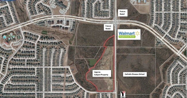 Plus de détails pour N Beach St & Hertiage Glen Dr, Keller, TX - Terrain à vendre