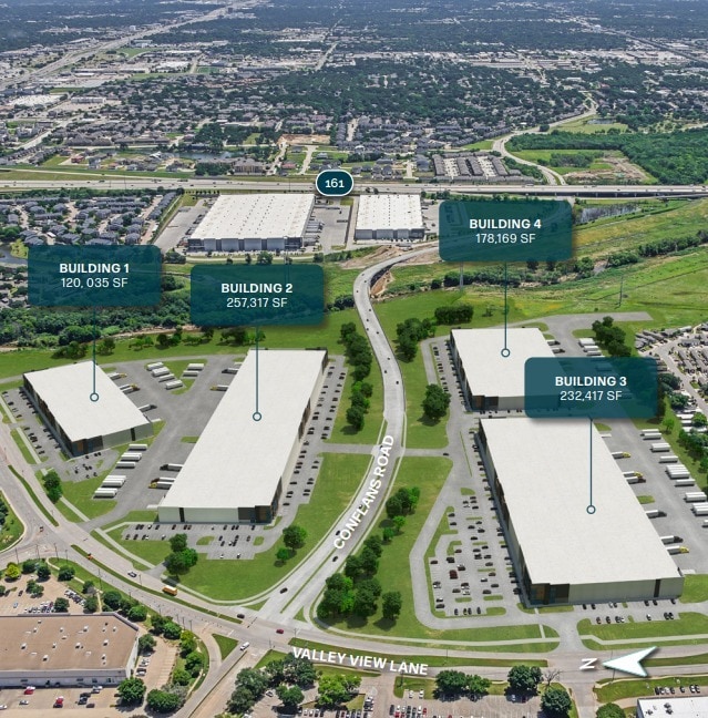 1503 Valley View Ln, Irving, TX à louer Photo du bâtiment- Image 1 de 2