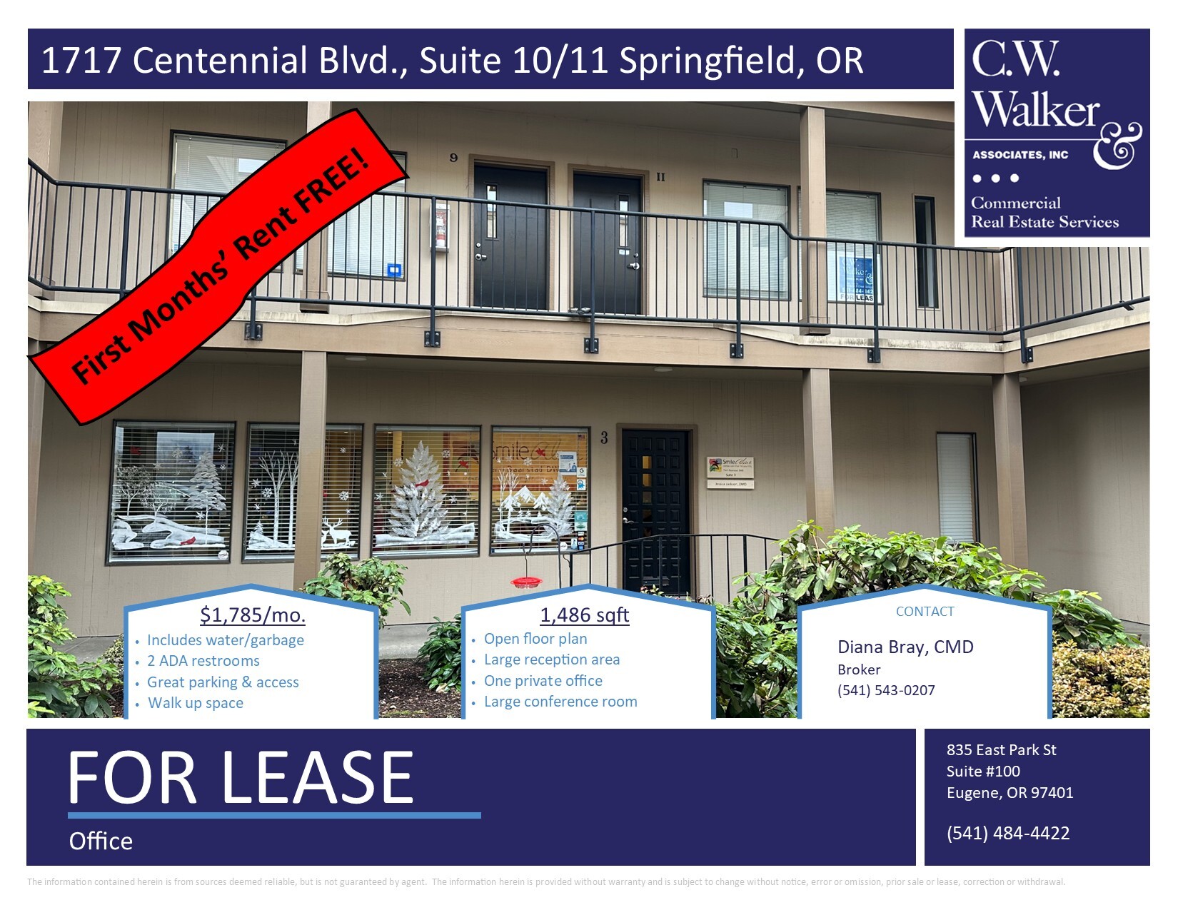 1717 Centennial Blvd, Springfield, OR for lease Interior Photo- Image 1 of 1