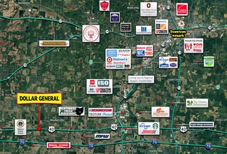 326 Main St, Kirkersville, OH - AERIAL  map view