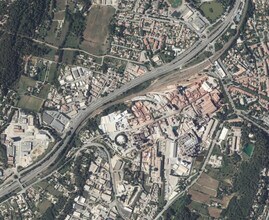Gardanne, BDR - Aérien  Vue de la carte