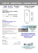 21410-21420 Chase St, Canoga Park, CA for lease Building Photo- Image 2 of 2