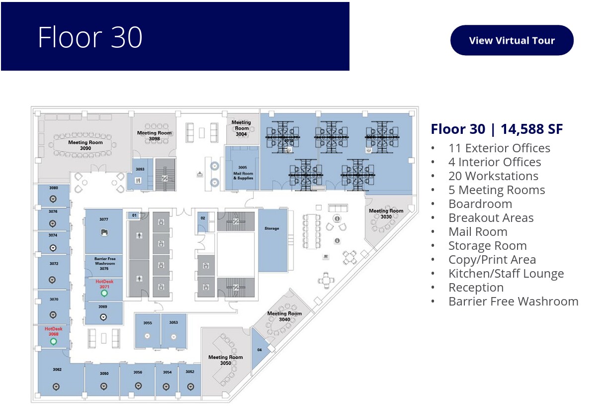 333 7 Av SW, Calgary, AB for lease Floor Plan- Image 1 of 1