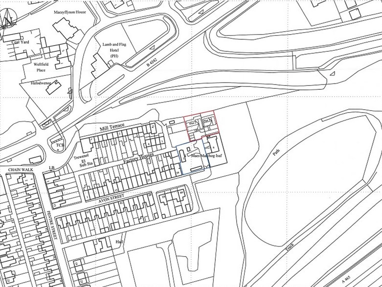 2 Maes Marchog Isaf Glynneath, Neath à vendre - Goad Map - Image 2 de 6