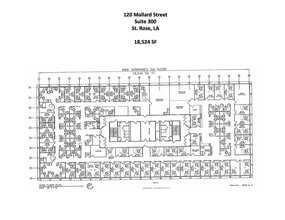 120 Mallard St, Saint Rose, LA à louer Plan de site- Image 1 de 1
