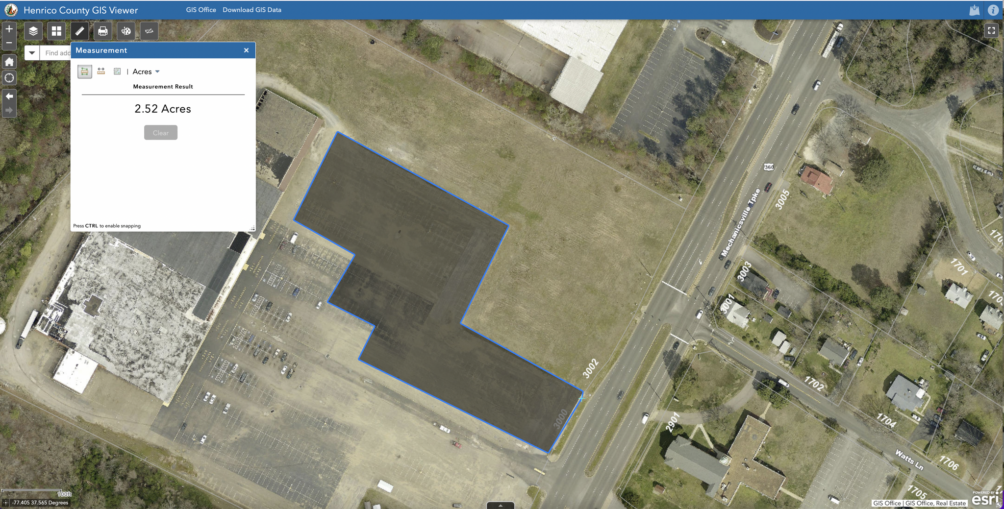 3000 Mechanicsville Tpke, Richmond, VA for lease Aerial- Image 1 of 5