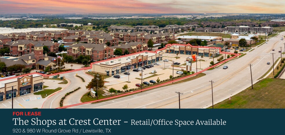 920 W Round Grove Rd, Lewisville, TX à louer - Photo du bâtiment - Image 1 de 3