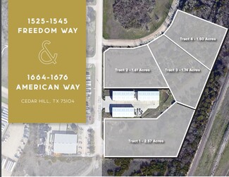 Plus de détails pour 1525-1676 American Way and Freedom Way, Cedar Hill, TX - Terrain à vendre