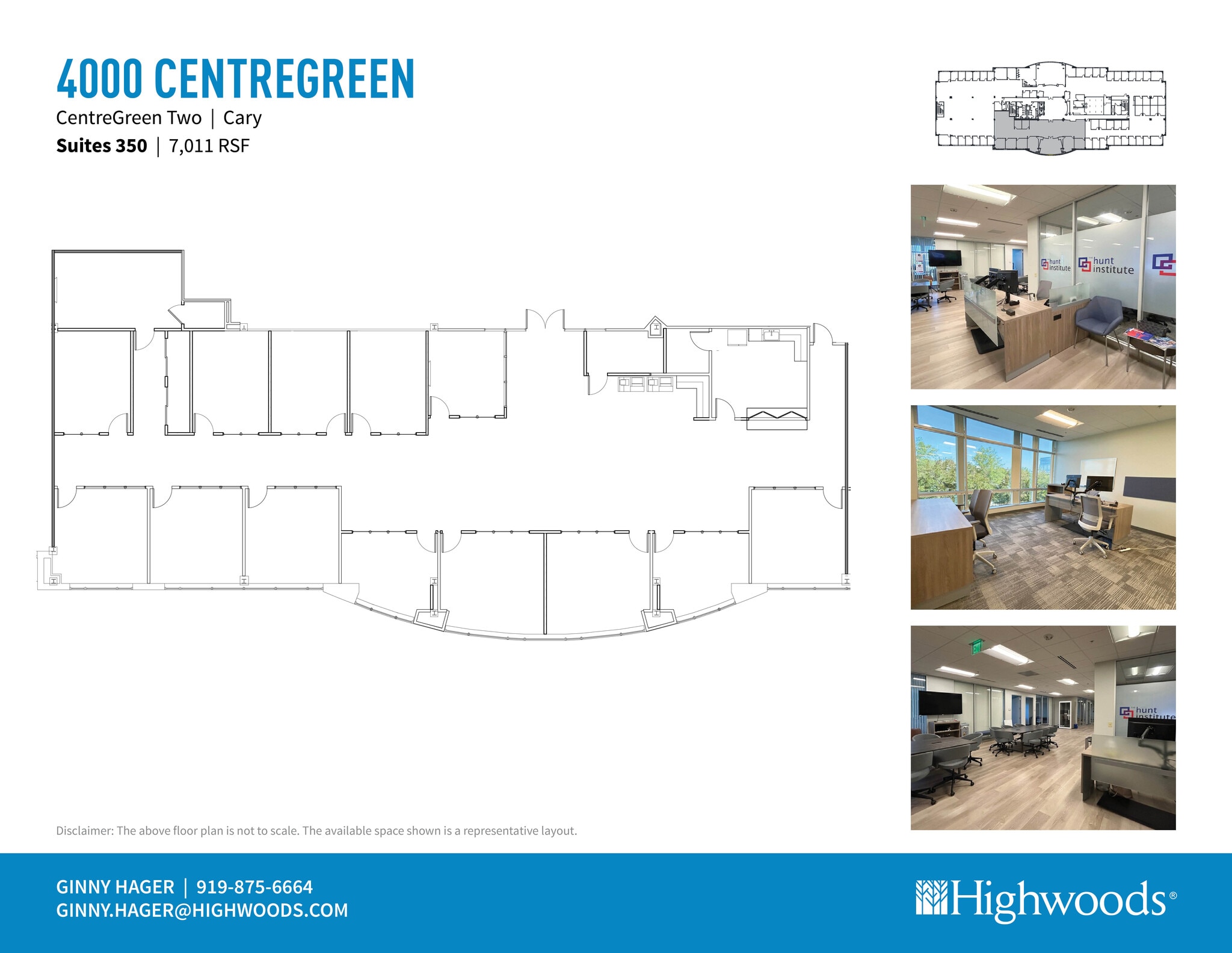 2000 CentreGreen Way, Cary, NC for lease Floor Plan- Image 1 of 1
