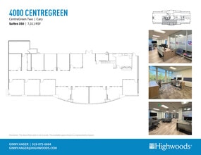 2000 CentreGreen Way, Cary, NC for lease Floor Plan- Image 1 of 1