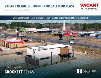 Plus de détails pour 1176 304 loop, Crockett, TX - Commerce de détail à vendre