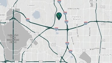 13700 Benchmark Dr, Farmers Branch, TX - Aérien Vue de la carte