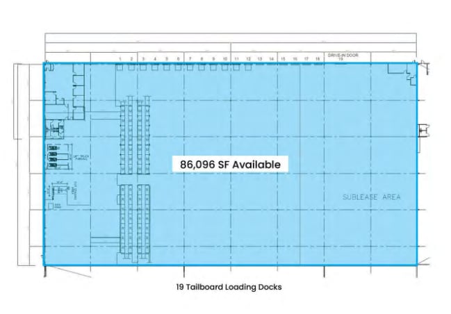 100 Adams Rd, Clinton, MA for lease - Floor Plan - Image 3 of 3