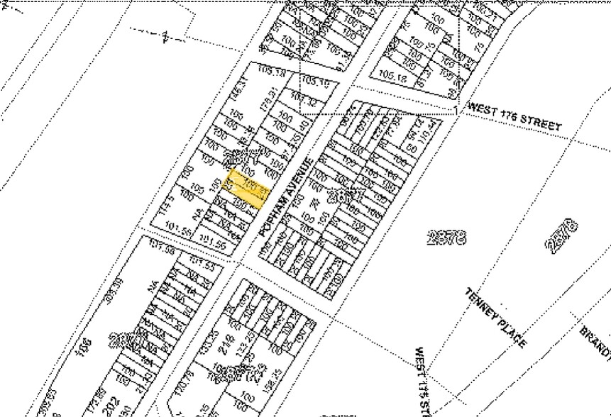 1645 Popham Ave, Bronx, NY à vendre - Plan cadastral - Image 2 de 12