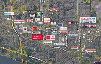 13125-13503 SE Mill Plain Blvd, Vancouver, WA - Aerial map view