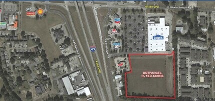 120 E Gloria Switch Rd, Lafayette, LA - AERIAL map view - Image1