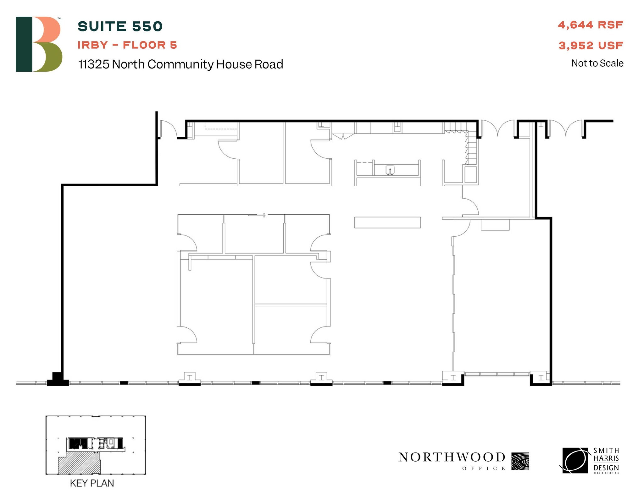 11325 N Community House Rd, Charlotte, NC à louer Plan d  tage- Image 1 de 1