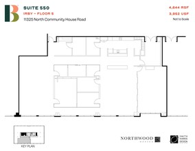 11325 N Community House Rd, Charlotte, NC à louer Plan d  tage- Image 1 de 1