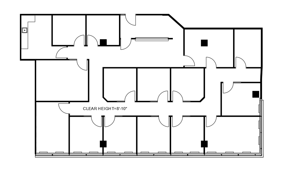 1547 Merivale Rd, Ottawa, ON à louer Plan d’étage- Image 1 de 5